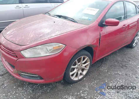 2013 Dodge Dart Sxt из США, поврежденный, VIN 1C3CDFBA1DD183681